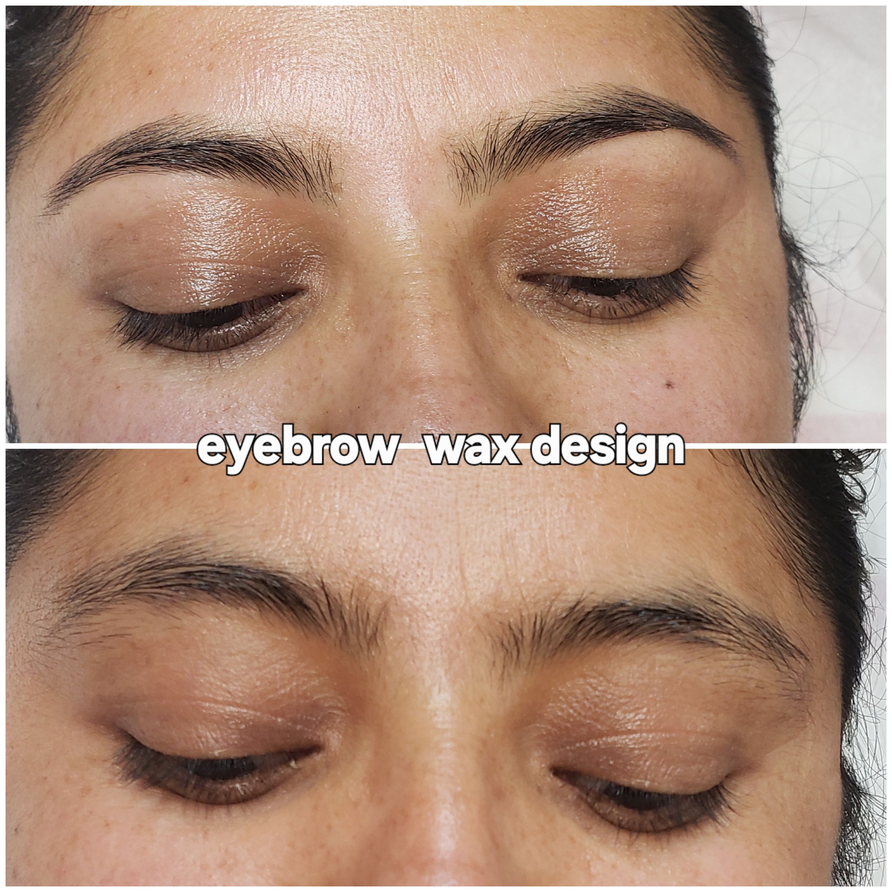 Eyebrow color and reshape